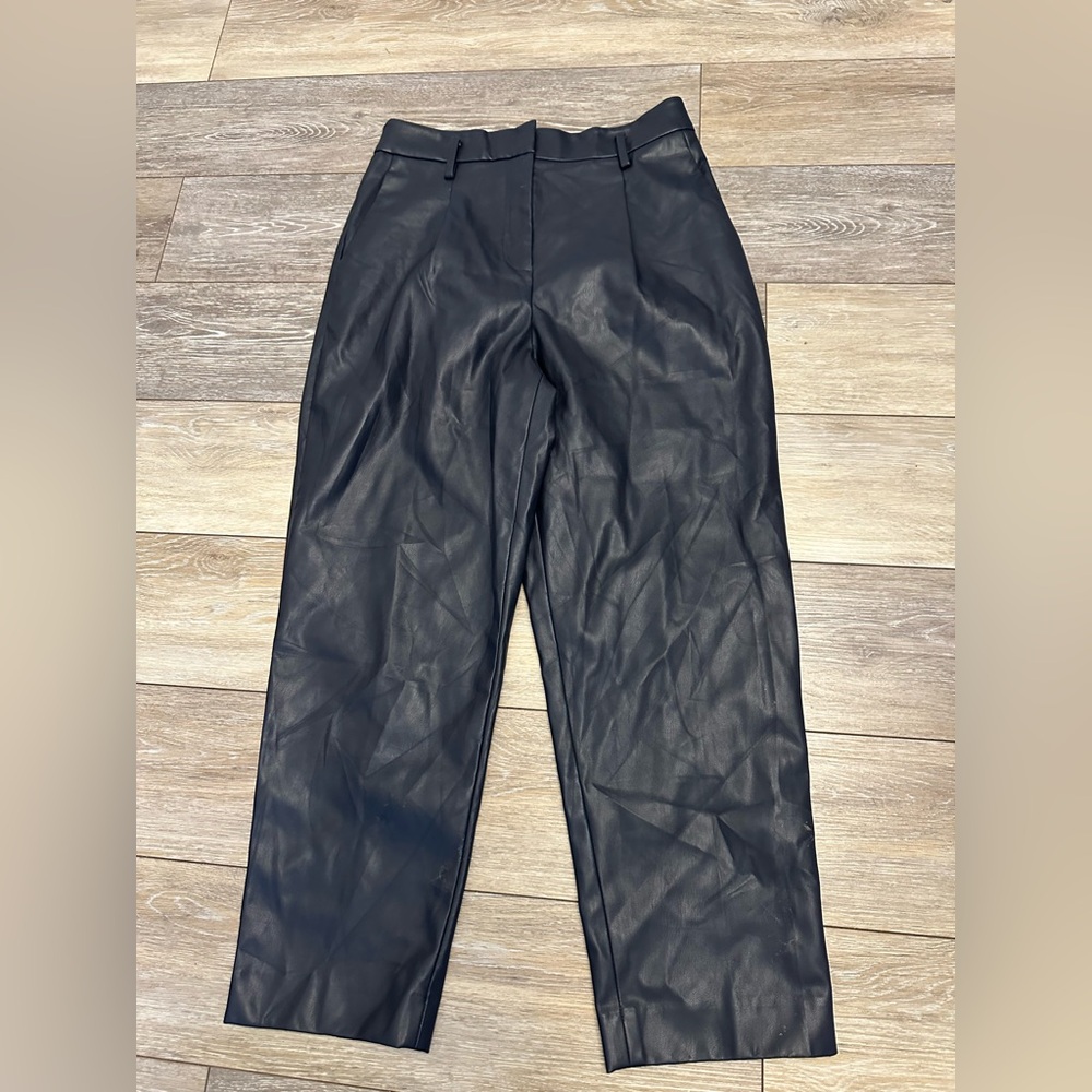 ANN Taylor Blue Wide Leg Faux Pants